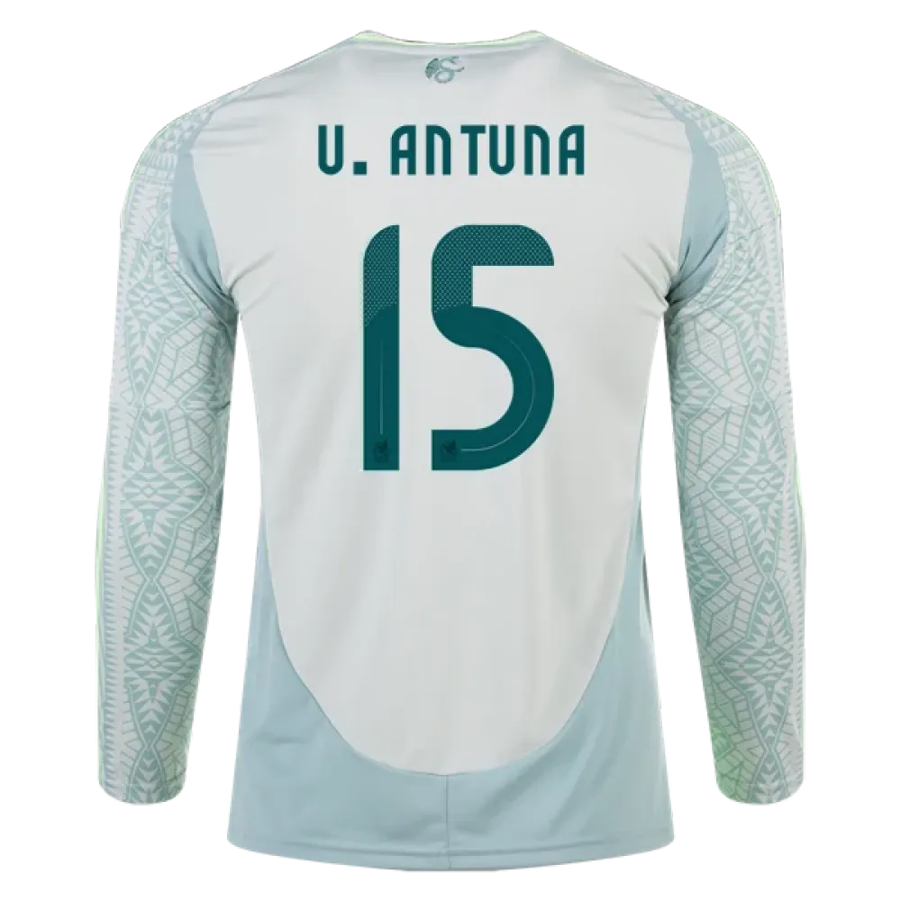 Uriel Antuna Mexico 24/25 Long Sleeve Away Jersey