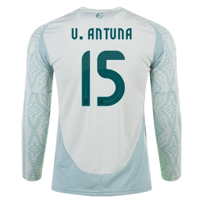 Uriel Antuna Mexico 24/25 Long Sleeve Away Jersey 01