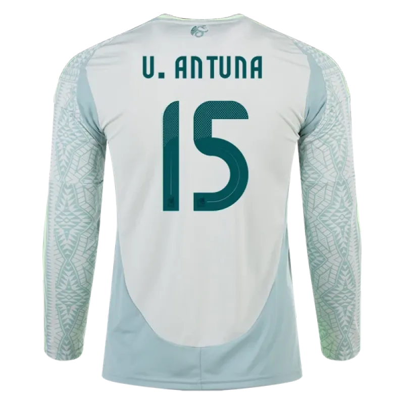 Uriel Antuna Mexico 24/25 Long Sleeve Away Jersey