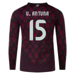 Uriel Antuna Mexico 24/25 Long Sleeve Home Jersey