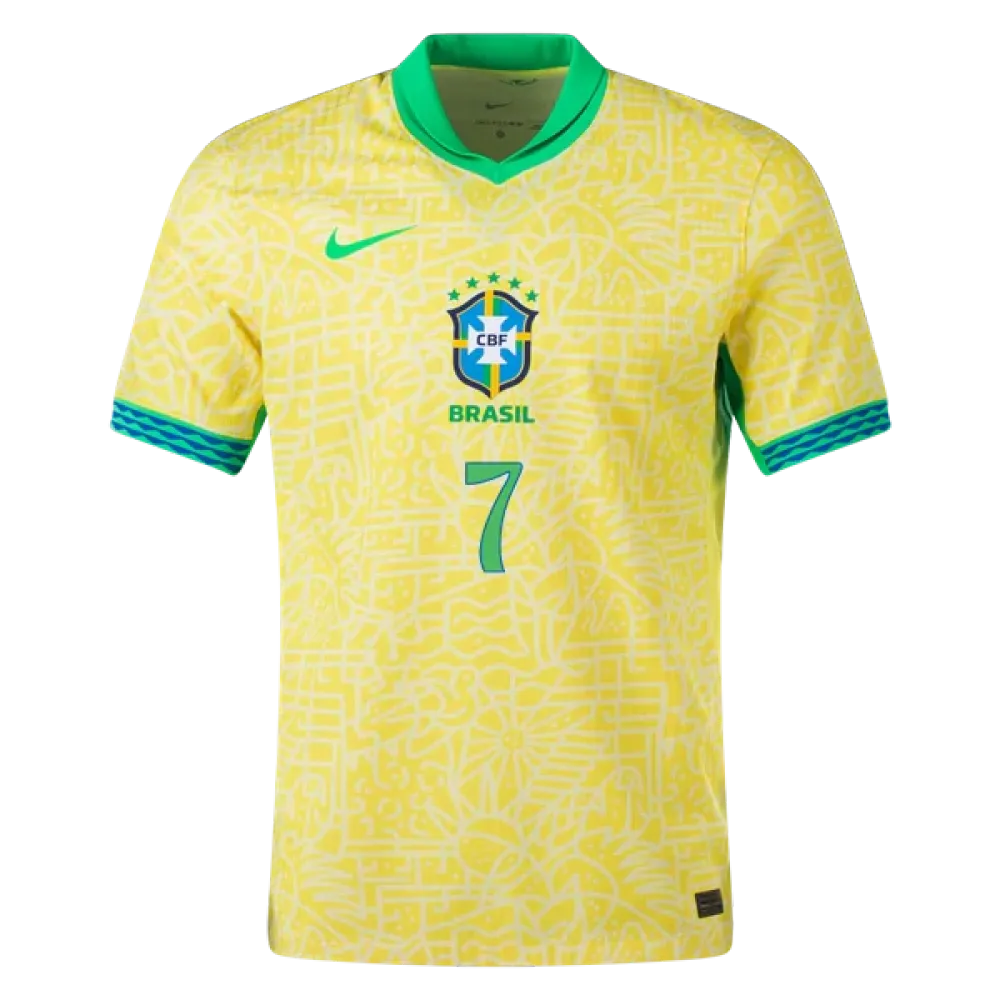 Vinicius Jr. Brazil 24/25 Home Jersey