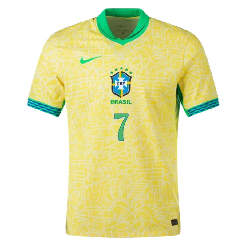 Vinicius Jr. Brazil 24/25 Home Jersey