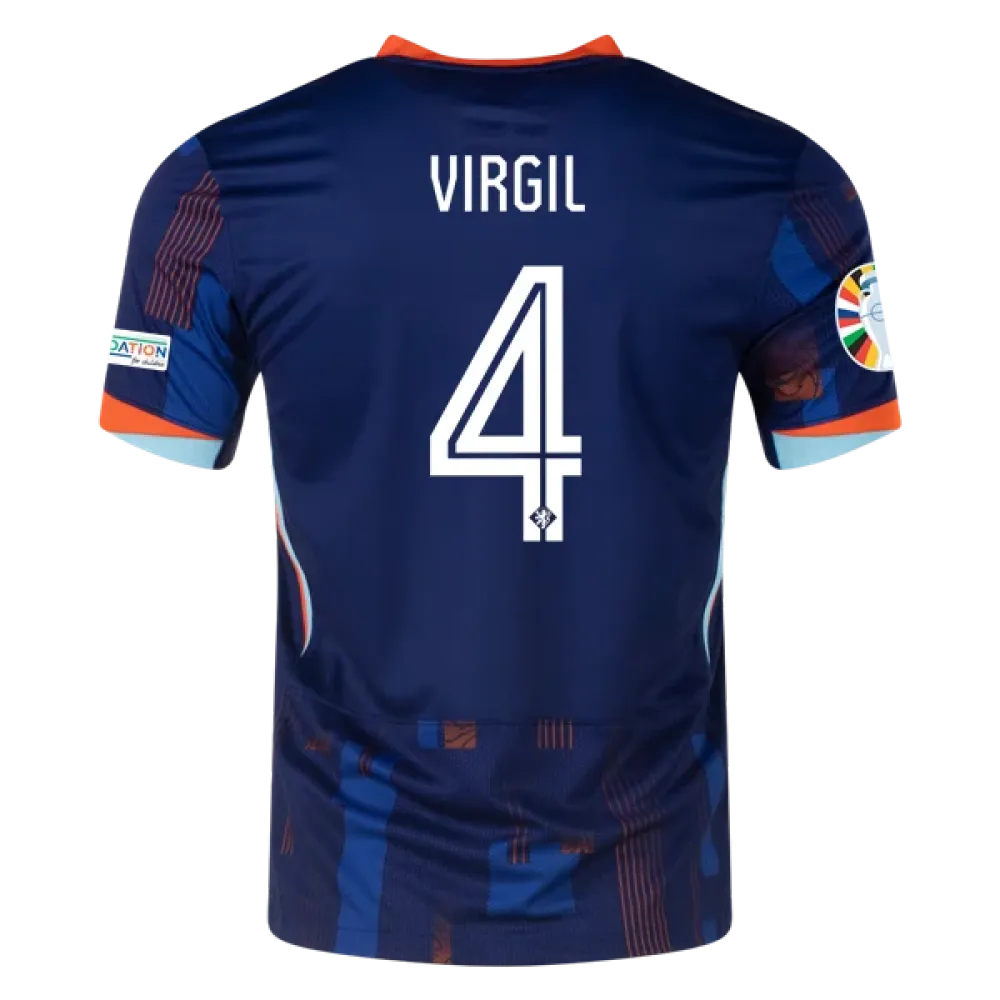 Virgil van Dijk Netherlands 24/25 Away Jersey