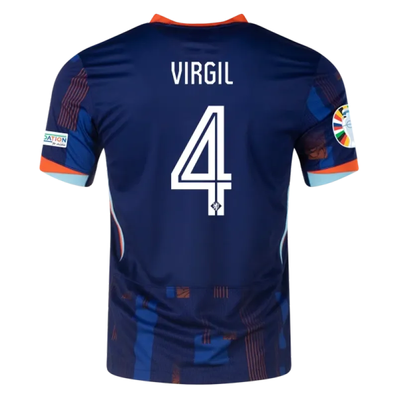 Virgil van Dijk Netherlands 24/25 Away Jersey