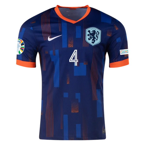 Virgil van Dijk Netherlands 24/25 Away Jersey