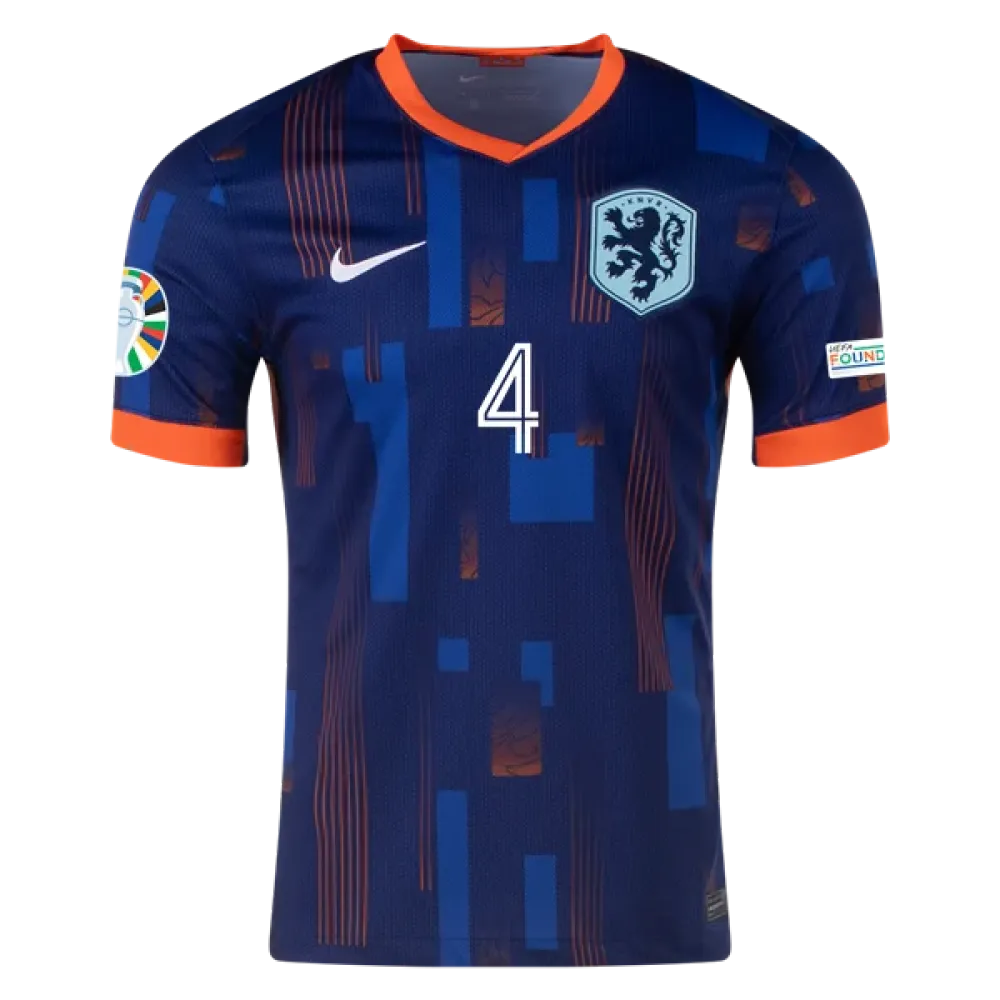 Virgil van Dijk Netherlands 24/25 Away Jersey