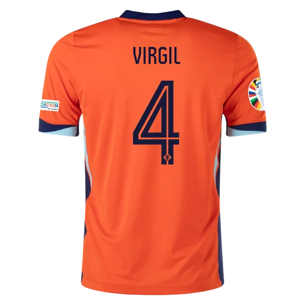 Virgil van Dijk Netherlands 24/25 Home Jersey