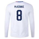 Weston McKennie USMNT 24/25 Long Sleeve Home Jersey