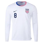Weston McKennie USMNT 24/25 Long Sleeve Home Jersey