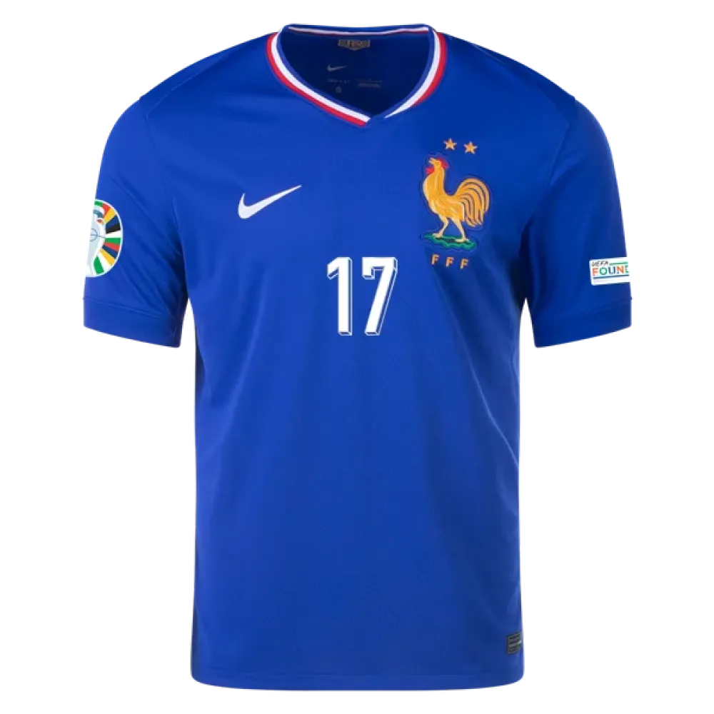 William Saliba France 24/25 Home Jersey