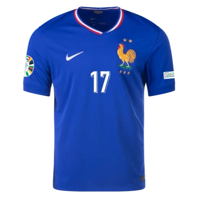 William Saliba France 24/25 Home Jersey 02