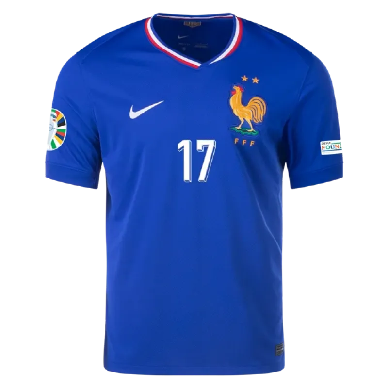 William Saliba France 24/25 Home Jersey