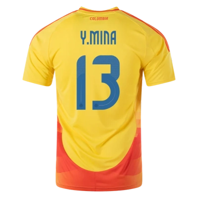 Yerry Mina Colombia 24/25 Home Jersey 01