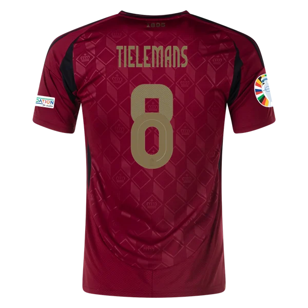 Youri Tielemans Belgium 24/25 Home Jersey