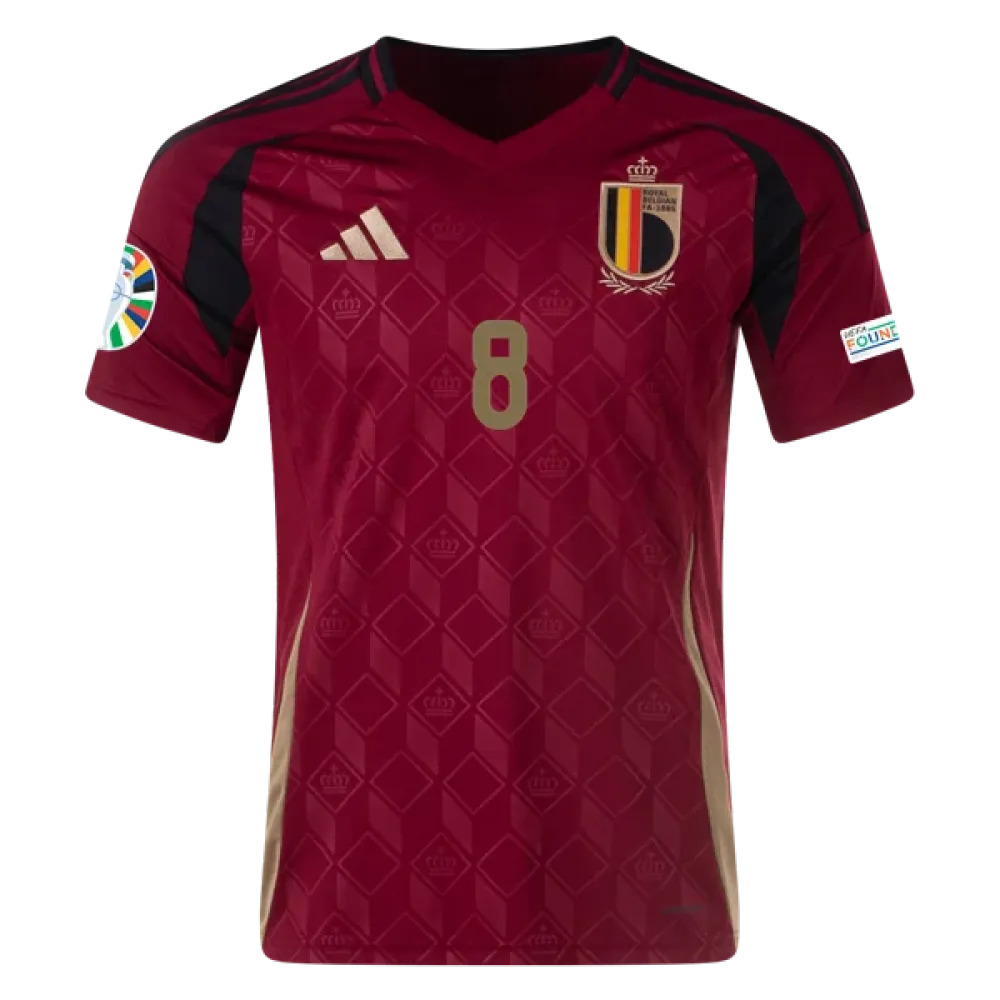 Youri Tielemans Belgium 24/25 Home Jersey