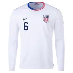 Yunus Musah USMNT 24/25 Long Sleeve Home Jersey