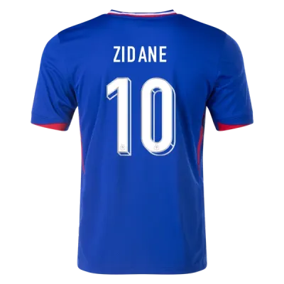 Zinedine Zidane France 24/25 Home Jersey (Legends Players) 01