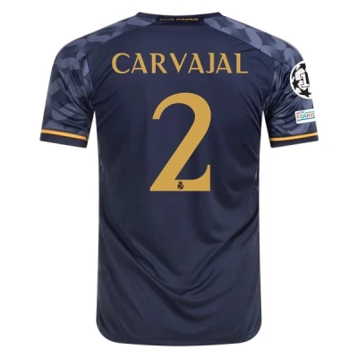 La Liga Men's Replica Carvajal Real Madrid Away Jersey 23/24 01