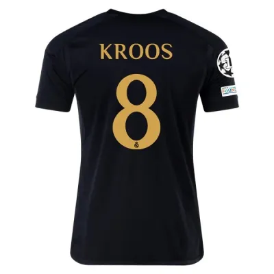 La Liga Men's Replica Kroos Real Madrid Third Jersey 23/24 - UCL 01