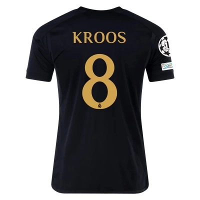 La Liga Men's Replica Kroos Real Madrid Third Jersey 23/24 - UCL 01