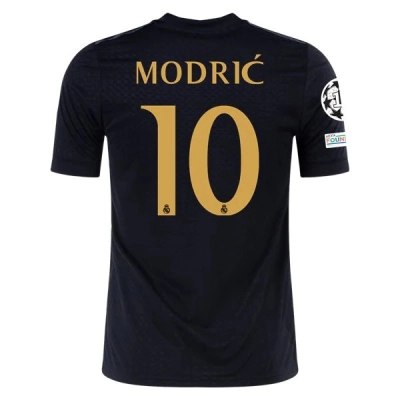 La Liga Men's Replica Modric Real Madrid Lifestyler Third Jersey 23/24 - UCL 01