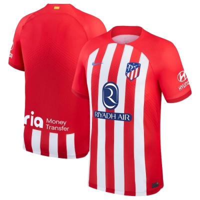 La Liga 23/24 Atlético Madrid Home Soccer Jersey 02