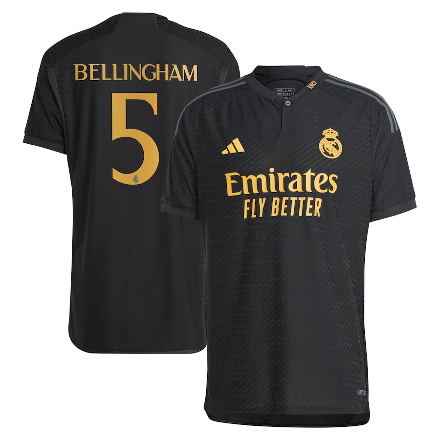 La Liga 23/24 Real Madrid CF Second Away Soccer Jersey