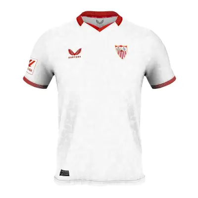 La Liga 23/24 Sevilla FC Home Soccer Jersey 01