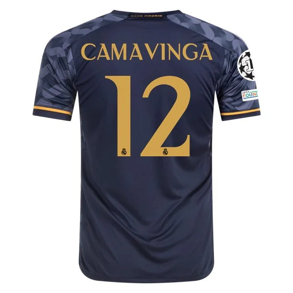 La Liga Men's Replica Camavinga Real Madrid Away Jersey 23/24