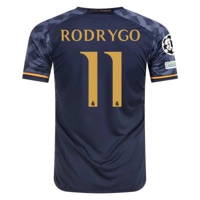 La Liga Men's Replica Rodrygo Real Madrid Away Jersey 23/24 01