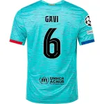 La Liga Men's Replica Gavi Barcelona Third Jersey 23/24