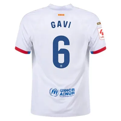 La Liga Men's Replica Gavi Barcelona Away Jersey 23/24 01