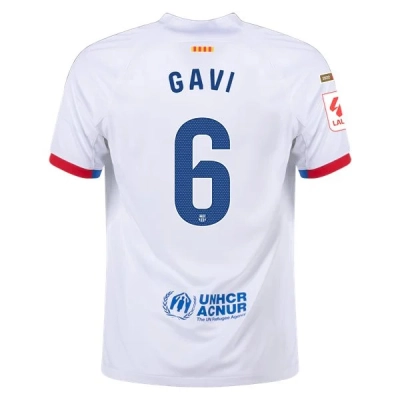 La Liga Men's Replica Gavi Barcelona Away Jersey 23/24 01