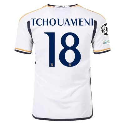 La Liga Men's Replica Tchouameni Real Madrid Away Jersey 23/24 01