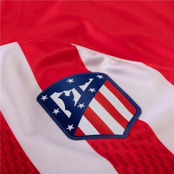 La Liga Men's Replica Atletico Madrid Home Jersey 23/24