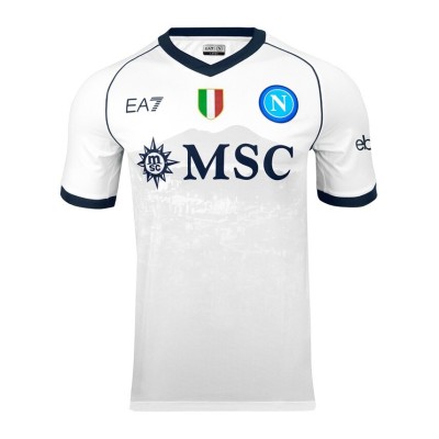 Serie A 23/24 Societa Sportiva Calcio Napoli Away Soccer Jersey 01