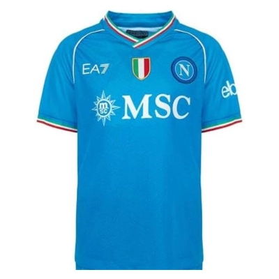 Serie A 23/24 Societa Sportiva Calcio Napoli Home Soccer Jersey 01