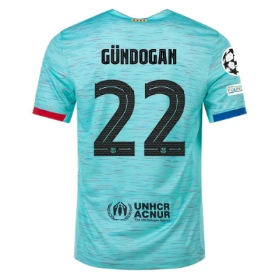La Liga Men's Replica Gundogan Barcelona Third Jersey 23/24 01