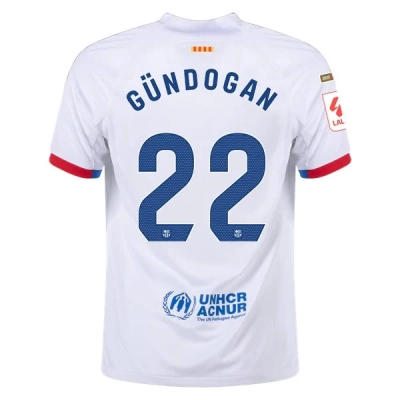 La Liga Men's Replica Gundogan Barcelona Away Jersey 23/24 01