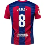 La Liga Men's Replica Pedri Barcelona Home Jersey 23/24