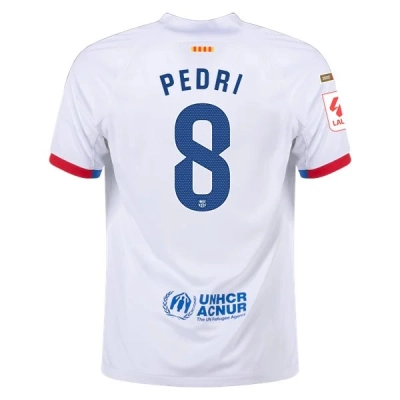 La Liga Men's Replica Pedri Barcelona Away Jersey 23/24 01