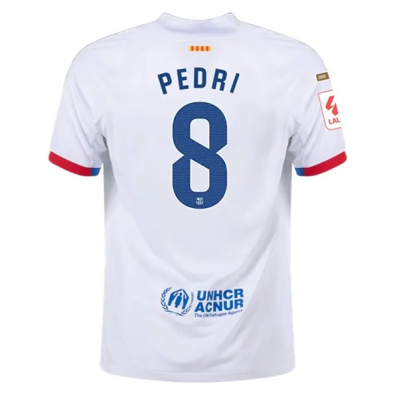 La Liga Men's Replica Pedri Barcelona Away Jersey 23/24