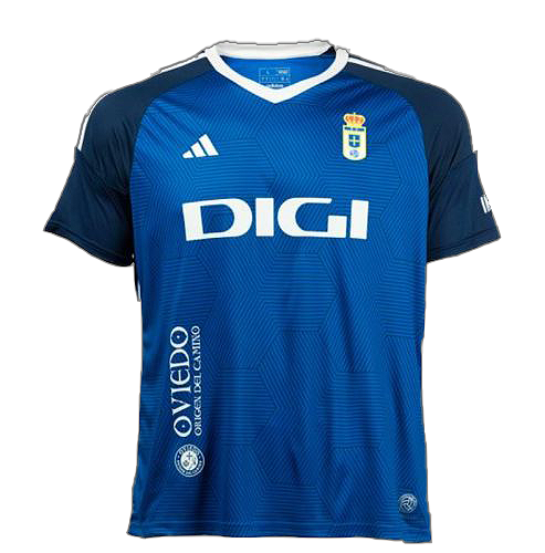 La Liga 23/24 Real Oviedo Home Soccer Jersey