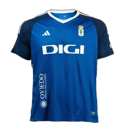La Liga 23/24 Real Oviedo Home Soccer Jersey 01