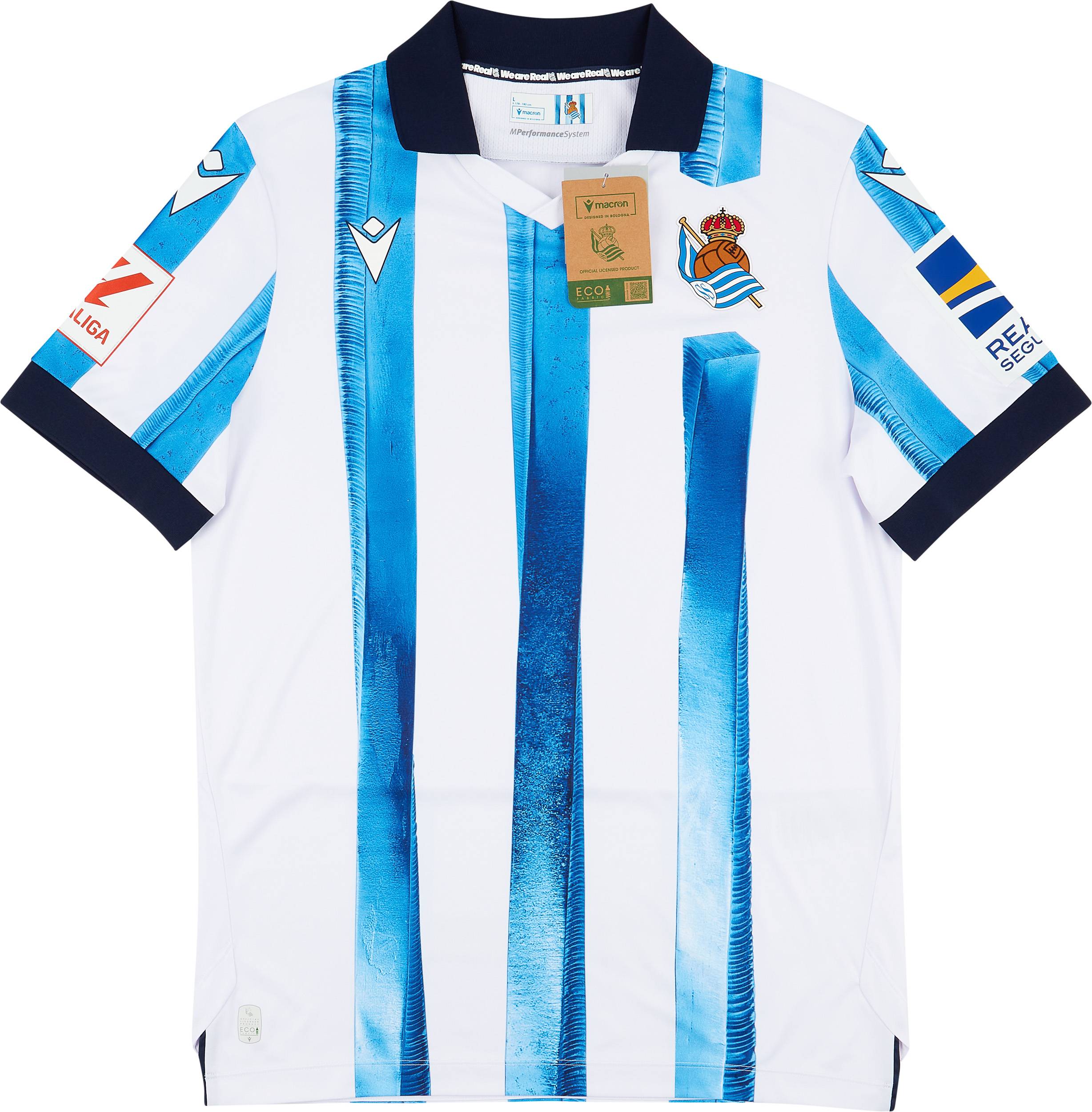 La Liga 23/24 Real Sociedad Home Soccer Jersey