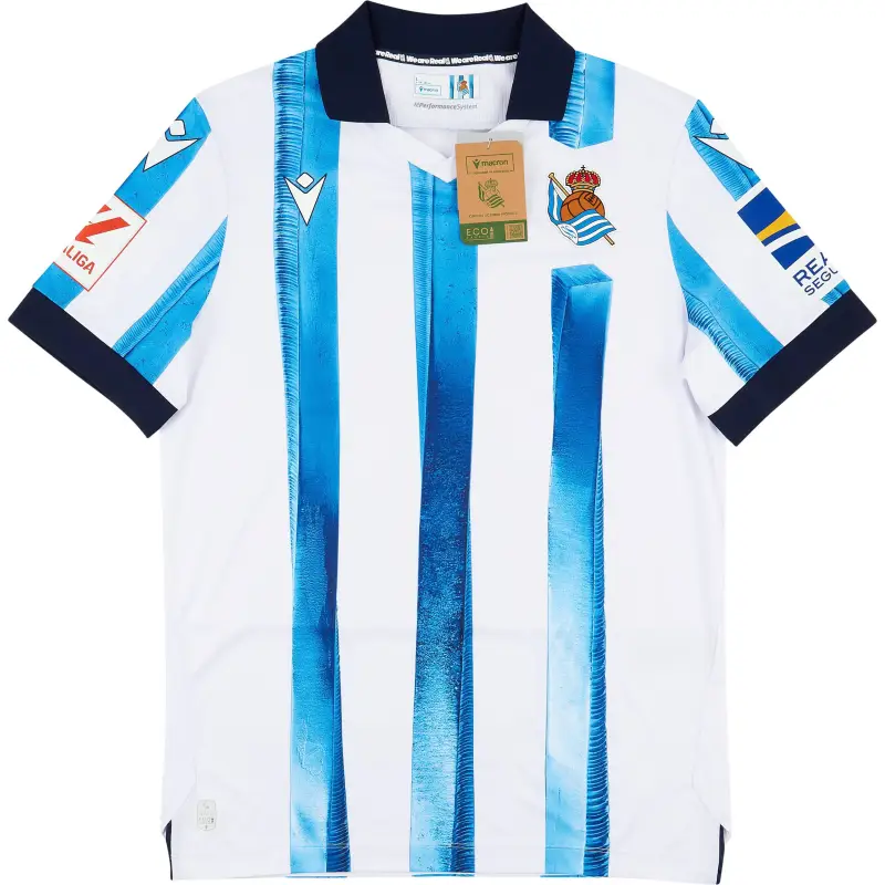 La Liga 23/24 Real Sociedad Home Soccer Jersey