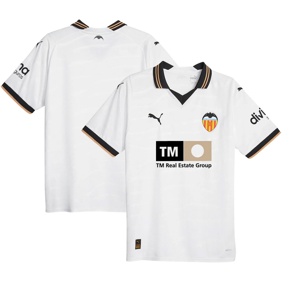 La Liga 23/24 Valencia CF Home Soccer Jersey