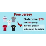 Free Jersey { Order >79$ }