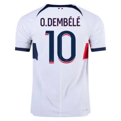 Ligue 1 Men's O. Dembele Paris Saint-Germain Away Jersey 23/24 01