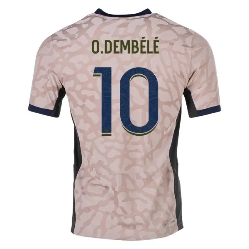 Ligue 1 Men's O. Dembele Paris Saint-Germain Fourth Jersey 23/24